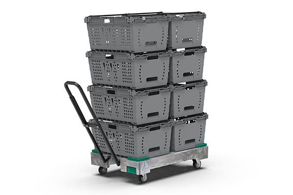 Buy Plastic Office Moving Crates, Totes & Dollies - Pac-King LLC