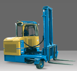 Omega Lift 4 directional reach truck Materials Handling 24 7